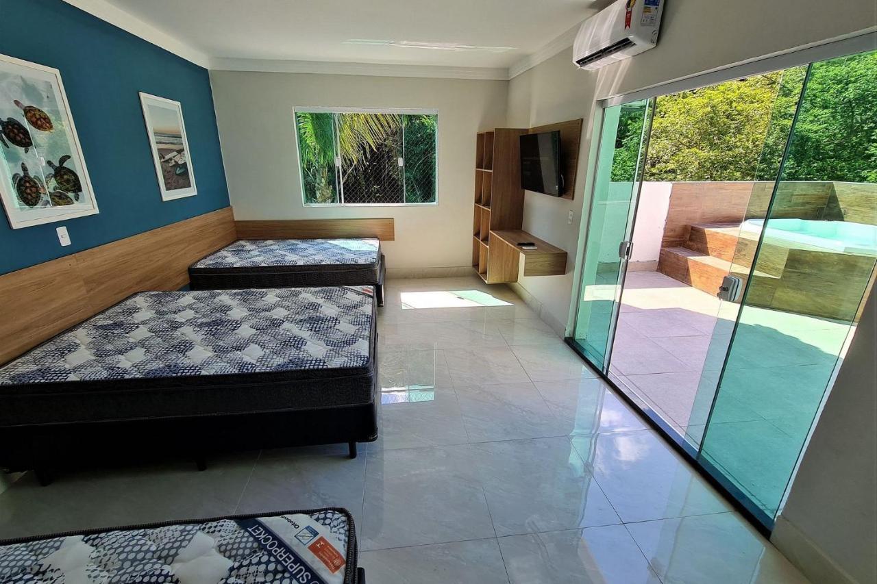 Marmeu Enseada Com Hidro Aquecida Privativa Apartment Guaruja Ngoại thất bức ảnh